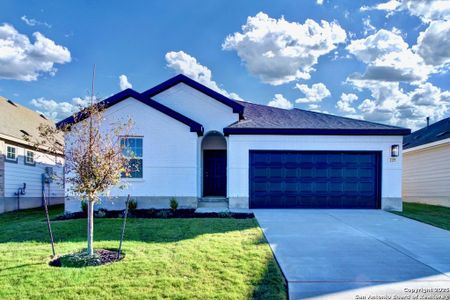 New construction Single-Family house 225 Red Arrow, San Antonio, TX 78249 plan Driskill - image