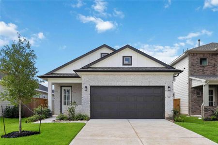 New construction Single-Family house 360 Palero Path, Brookshire, TX 77423 plan Llano - image