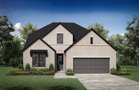 New construction Single-Family house 19404 Splendor Ct, Jonestown, TX 78645 plan Bristol - image
