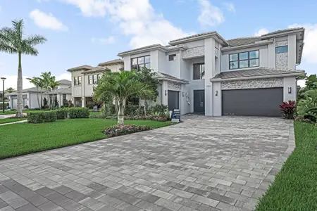 New construction Single-Family house 13531 Nesting Pines Wy, Palm Beach Gardens, FL 33412 plan Olympus - image