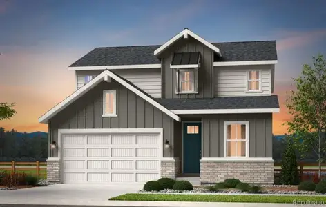 New construction Single-Family house 3343 N Catawba Wy, Aurora, CO 80019 Hayden II- photo 0