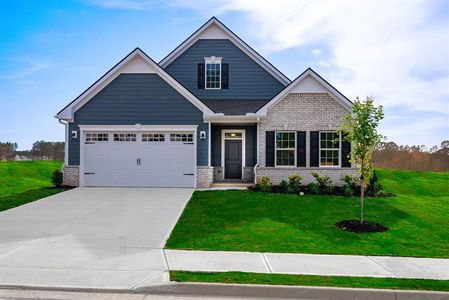 New construction Single-Family house 1129 Burlington Court, Mcdonough, GA 30253 Palladio Ranch- photo 0