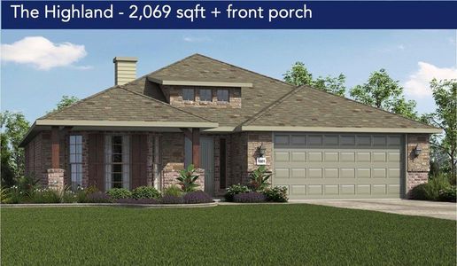 New construction Single-Family house 4109 Hummingbird Drive, Sherman, TX 75092 Highland- photo 0