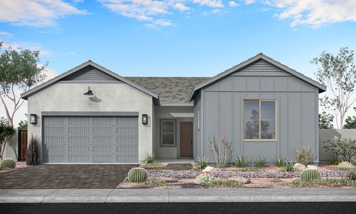 New construction Single-Family house 2231 E Beldi Ct, Queen Creek, AZ 85140 plan Echo Plan 4508 - image