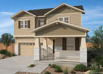 New construction Single-Family house 1662 S Gold Bug Wy, Aurora, CO 80018 - image