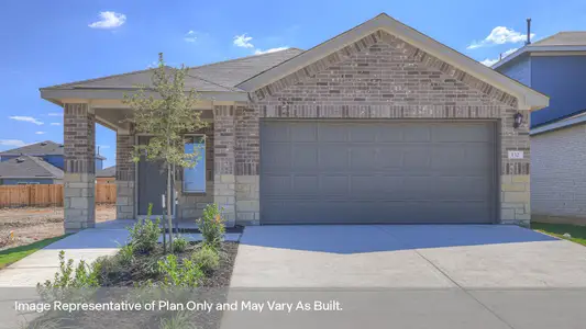 New construction Single-Family house 129 Morning Side Grv, San Marcos, TX 78666 plan The Brooke - image