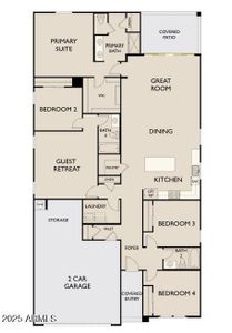 Lot 42 Lavender Floorplan