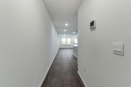 New construction Townhouse house 14817 Afleet Alex St, Unit A, Manor, TX 78653 The Willow- photo 2 2