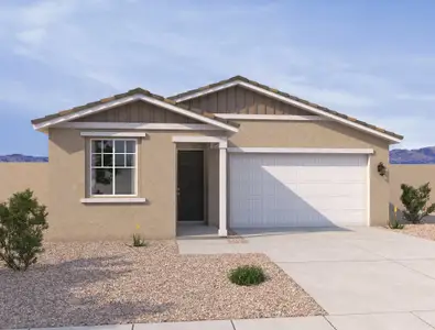 New construction Single-Family house 6985 E Bisbee St, San Tan Valley, AZ 85143 plan Poppy - image