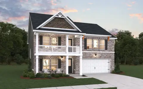 New construction Single-Family house 18 River Walk Farm Pkwy, Covington, GA 30014 plan Jodeco Double Deck - 8690 - image