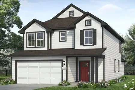 New construction Single-Family house 1007 Windrow Run, Hutto, TX 78634 plan Heritage Mill 2595 - image