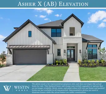 New construction Single-Family house 26114 Happy Home St, Hockley, TX 77447 plan The Asher X - image