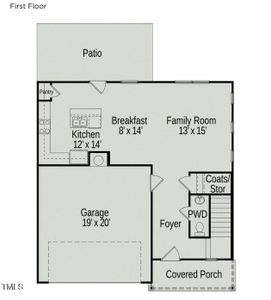 First floor layout BWOOD 9