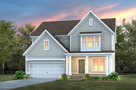 New construction Single-Family house 2937 Marks Creek Rd, Knightdale, NC 27545 plan Mercer - image