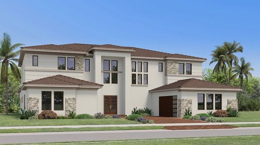 New construction Single-Family house 7726 Longchamp Ln, Lake Worth, FL 33449 plan Churchill - image