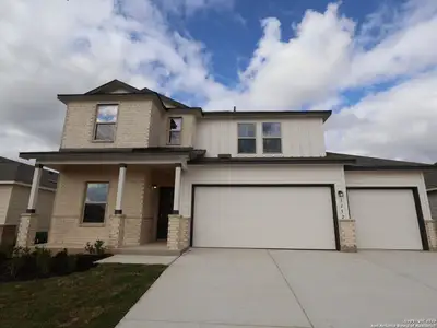 New construction Single-Family house 1152 Limestone Rdg, Seguin, TX 78155 plan Harrison - image