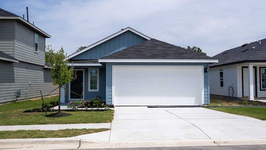 New construction Single-Family house 336  Bollinger Blvd, Maxwell, TX 78656 plan The Amber - image