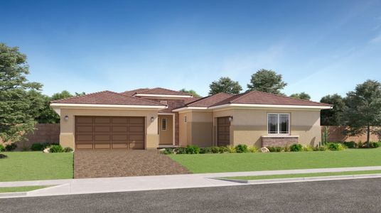 New construction Single-Family house 23074 E Nightingale Rd, Queen Creek, AZ 85142 Revelation Plan 6081- photo 1 1