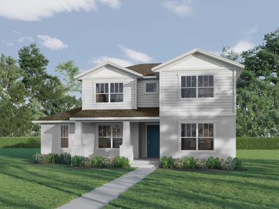 New construction Single-Family house 4521 Flower Fields Trl, Bradenton, FL 34210 plan Tradewind - image
