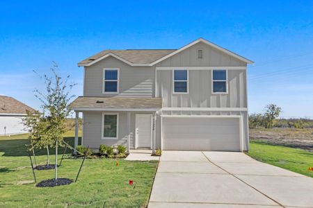 New construction Single-Family house 13220 Eastland Dr, Mustang Ridge, TX 78610 plan Littleton - image
