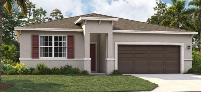 New construction Single-Family house 441 Eventide Avenue, Mascotte, FL 34753 The Juniper- photo 0