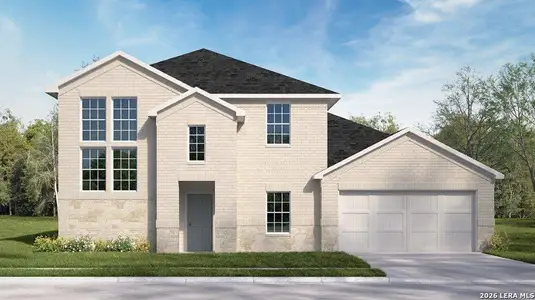 New construction Single-Family house 17204 Black Willow Wy, Elmendorf, TX 78112 - image