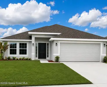 New construction Single-Family house 1228 Soleway Ave Nw, Palm Bay, FL 32907 plan 2200 - image