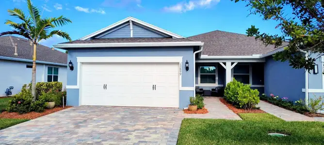 New construction Single-Family house 12899 Sw Gingerline Dr, Port St. Lucie, FL 34986 - image