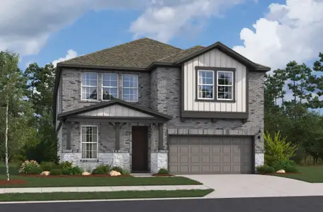 New construction Single-Family house 2229 Seabream Dr, San Antonio, TX 78245 plan Hudson - image