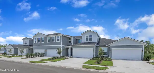New construction Townhouse house 395 Woods Ln, St. Augustine, FL 32092 plan Osprey - image