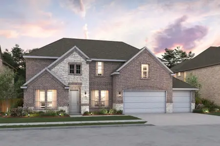 New construction Single-Family house 1317 Benjamin Trl, Van Alstyne, TX 75495 Malmo- photo 0