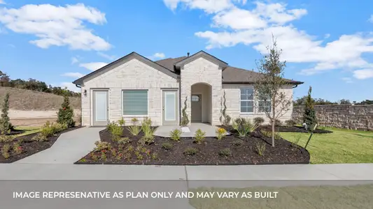 New construction Single-Family house 1813 Side Buster Trl, Leander, TX 78641 plan The Kingston - image