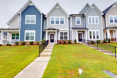 New construction Townhouse house 2459 Englemann Dr, New Hill, NC 27562 plan Hazelnut - image