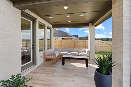 New construction Single-Family house 31518 Bramble Hollow Ct, Fulshear, TX 77441 plan Linz - image