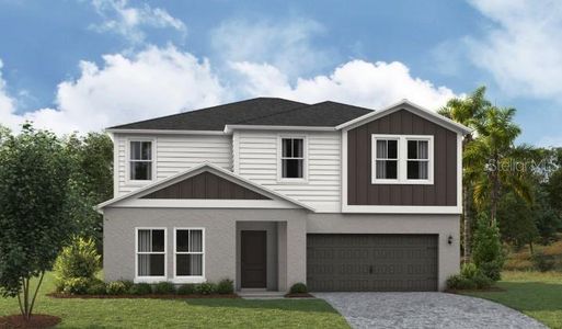New construction Single-Family house 31682 Baronne St, Wesley Chapel, FL 33545 plan Catalina - image