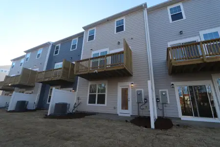 New construction Townhouse house 2323 Bay Minette Sta, Apex, NC 27502 Buckingham - Front Entry Townhomes- photo 64 64