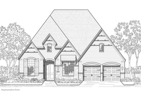 New construction Single-Family house 8915 Blue Grotto Ln, Manvel, TX 77583 216 Plan- photo 0