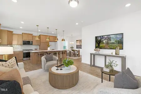 New construction Single-Family house 641 Bent Willow Dr, Unit 128, Clayton, NC 27527 plan Cyprus - image 5