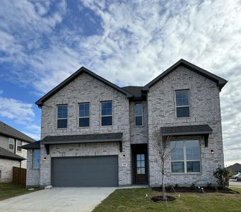 New construction Single-Family house 404 Daybreak Drive, Waxahachie, TX 75167 Hawthorn II T- photo 0