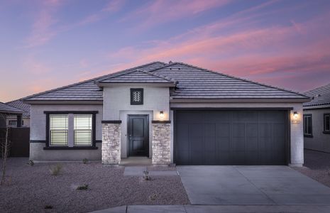 New construction Single-Family house 25225 W Atlanta Ave, Buckeye, AZ 85326 Lantana- photo 0 0