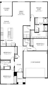 New construction Single-Family house 8439 W Saratoga Wy, Florence, AZ 85132 plan Arlo - image