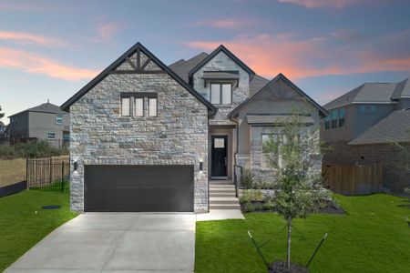 New construction Single-Family house 22200 Cross Timbers Bnd, Lago Vista, TX 78645 plan Dumont - image