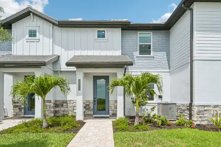 New construction Townhouse house 17712 Broadleaf Lp, Venice, FL 34293 plan Sabal - image