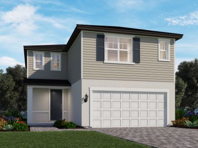 New construction Single-Family house 4317 River Beacon Blvd, Davenport, FL 33837 plan Zion - image