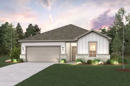 New construction Single-Family house 2105 Soriah Ct, Brookshire, TX 77423 plan Travis - image
