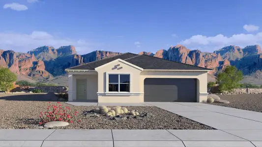 New construction Single-Family house 625 W Bunker Hill St, Florence, AZ 85132 plan Camden - image