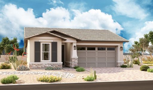 New construction Single-Family house 4398 N. 202Nd Avenue, Buckeye, AZ 85396 Larimar- photo 0