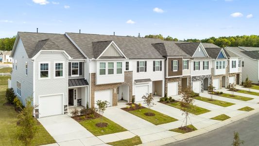 New construction Townhouse house 6326 Lady Eliza Lane, Raleigh, NC 27603 Litchfield- photo 0