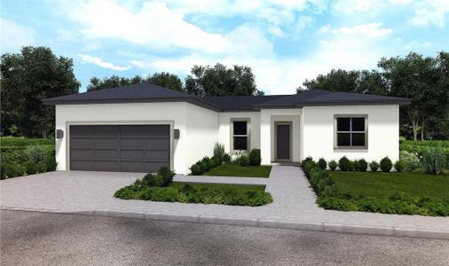 New construction Single-Family house 411 St. Johns Ln, Poinciana, FL 34759 - image