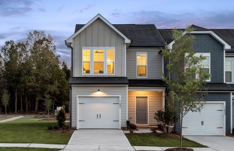 New construction Townhouse house 660 Dallas Rose Drive, Wendell, NC 27591 - photo 0